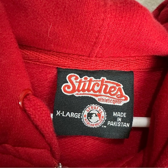Anaheim Angels Stitches Jacket Size XL - Picture 3 of 7